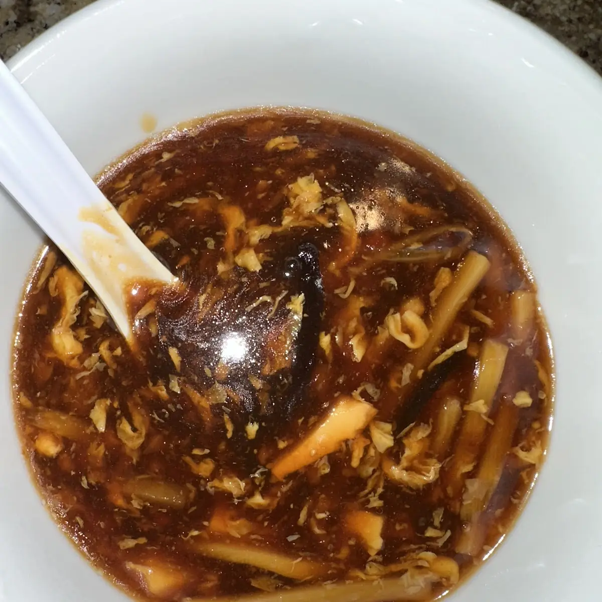 hot and sour soup 酸辣汤